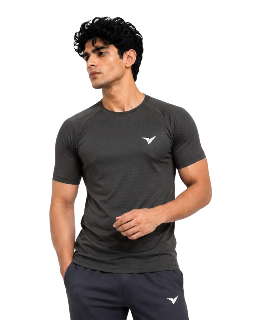 Vresta Rib Top Dry Fit- Grey