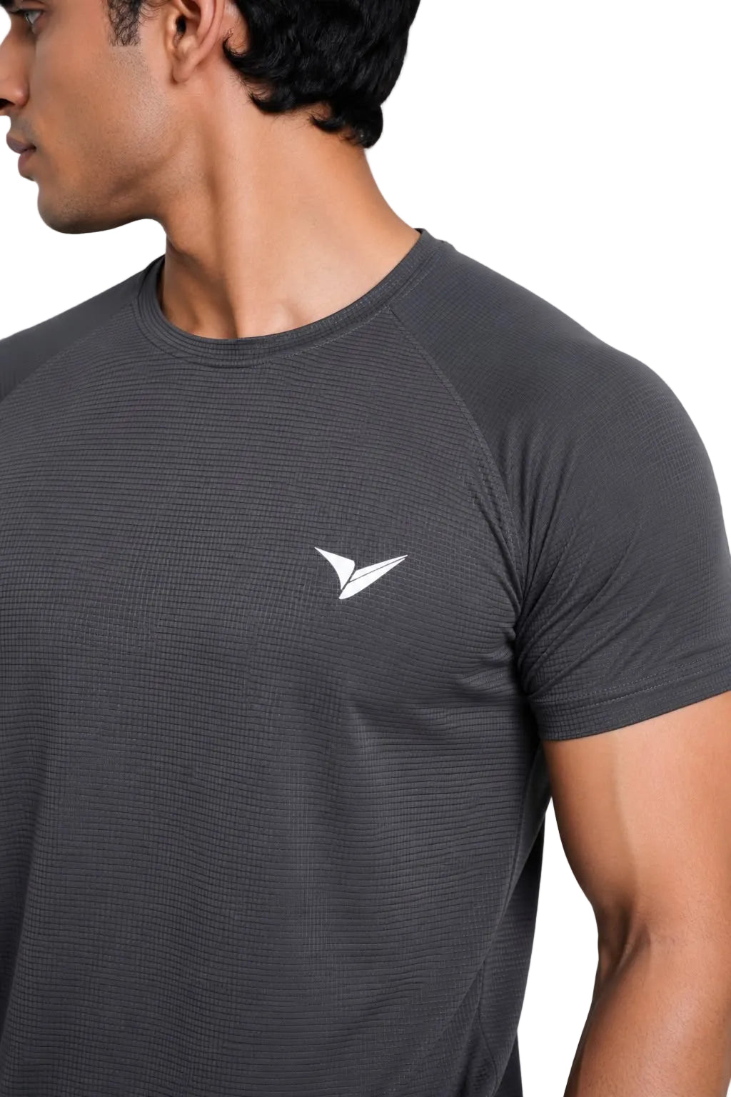 Vresta Rib Top Dry Fit- Grey