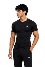 Vresta Black Compression Fit
