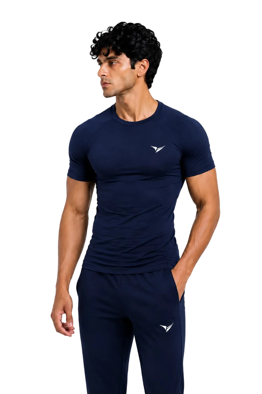 Vresta Navy Blue Compression Fit