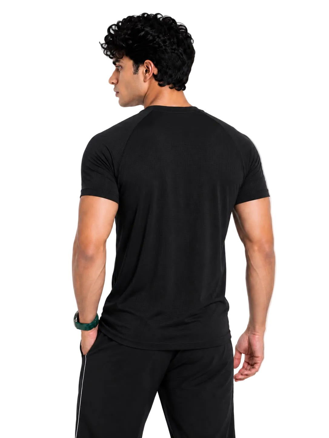 Vresta Stealth Black Rib Top