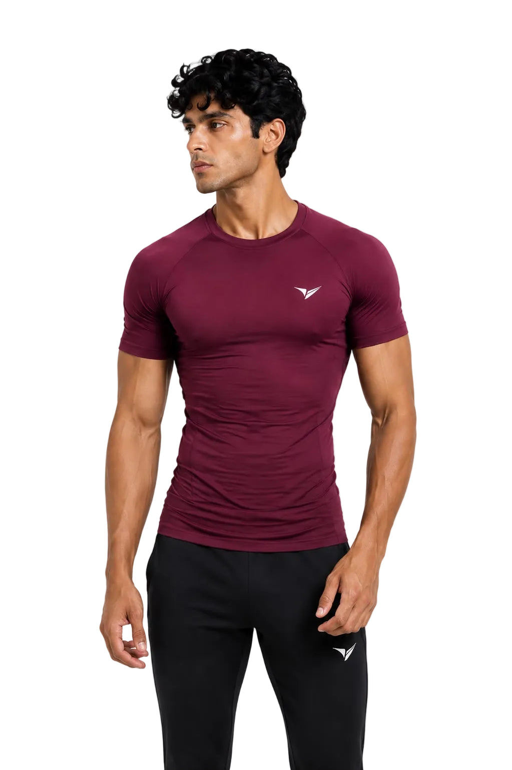 Vresta Burgundy Compression Shirt