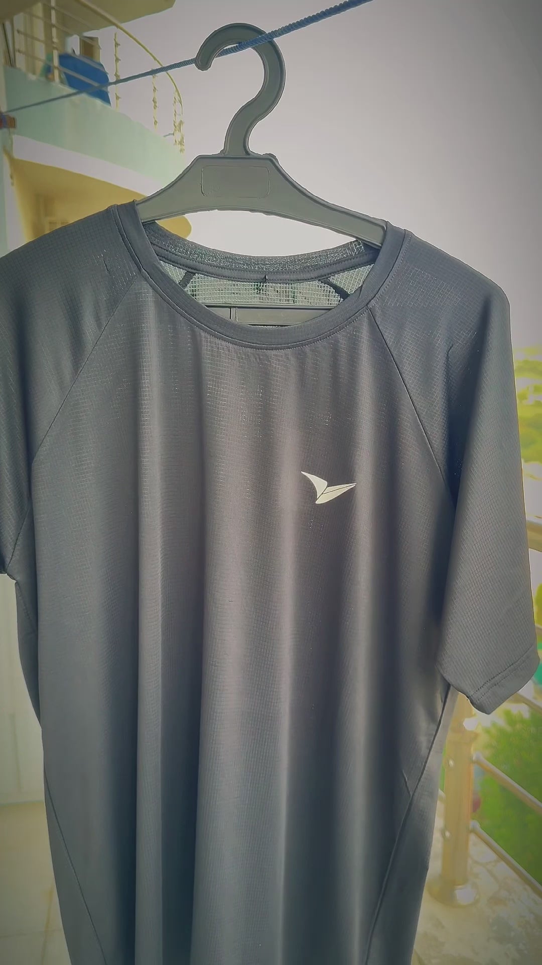 Vresta Rib Top Dry Fit- Grey